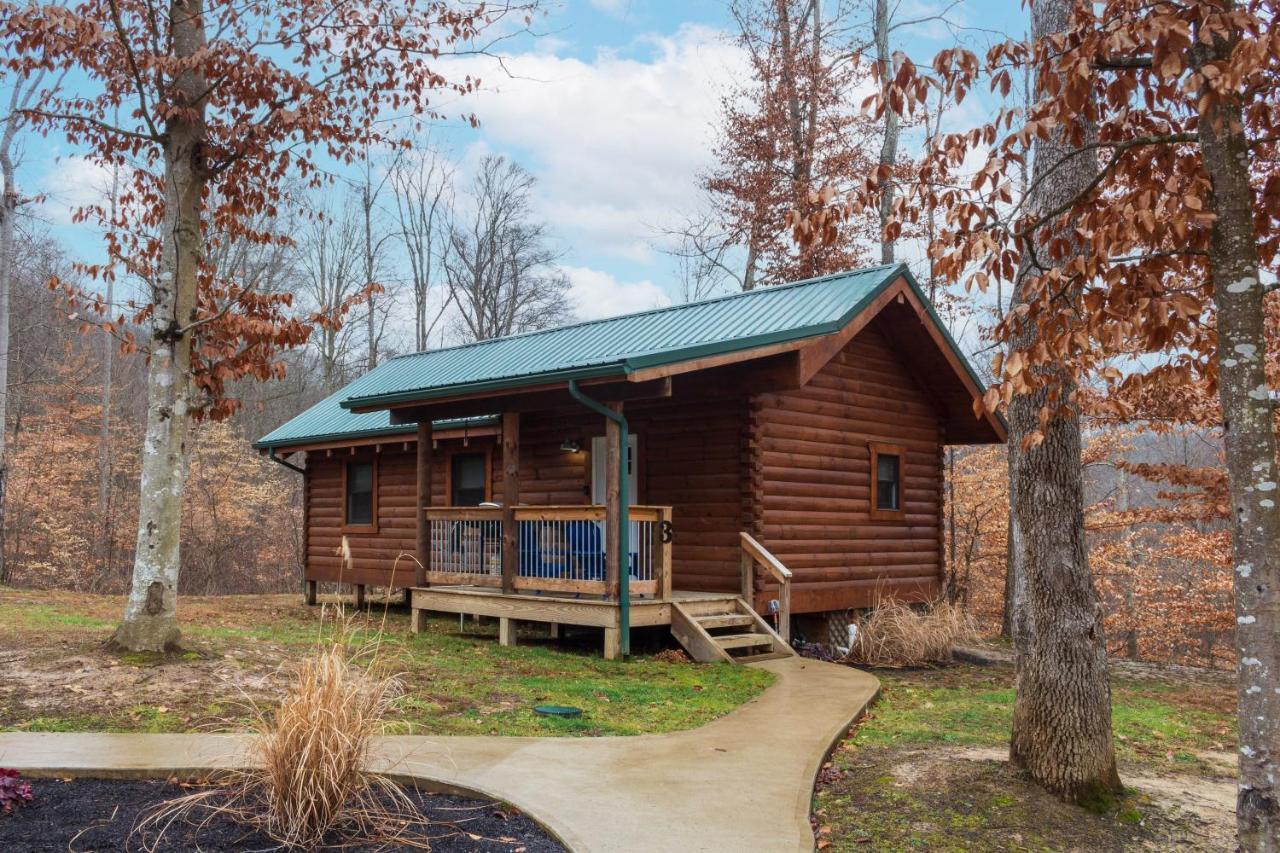 Pine Creek Cabins & Camping Resort South Bloomingville Bagian luar foto