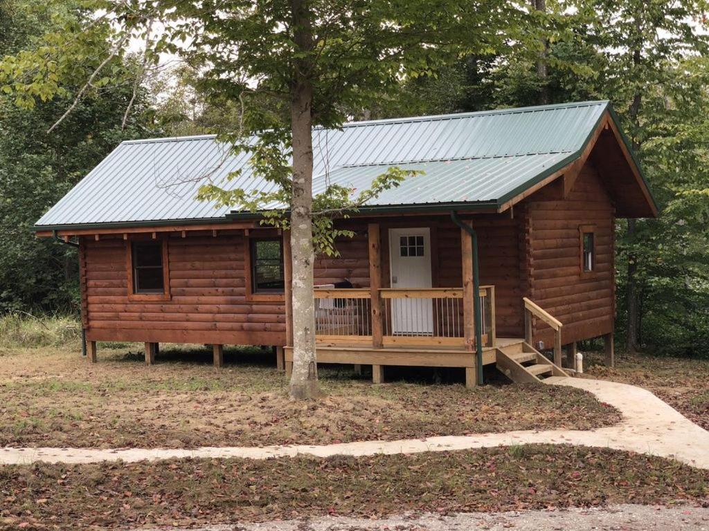 Pine Creek Cabins & Camping Resort South Bloomingville Bagian luar foto